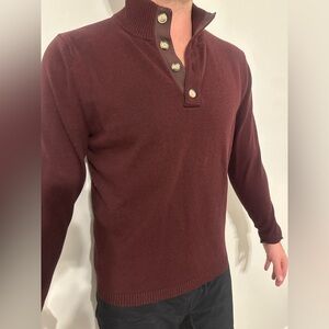 The Normal Brand maroon sweater